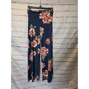 Acting Pro Floral Wide-leg Bell Bottom Floral Women's Pants